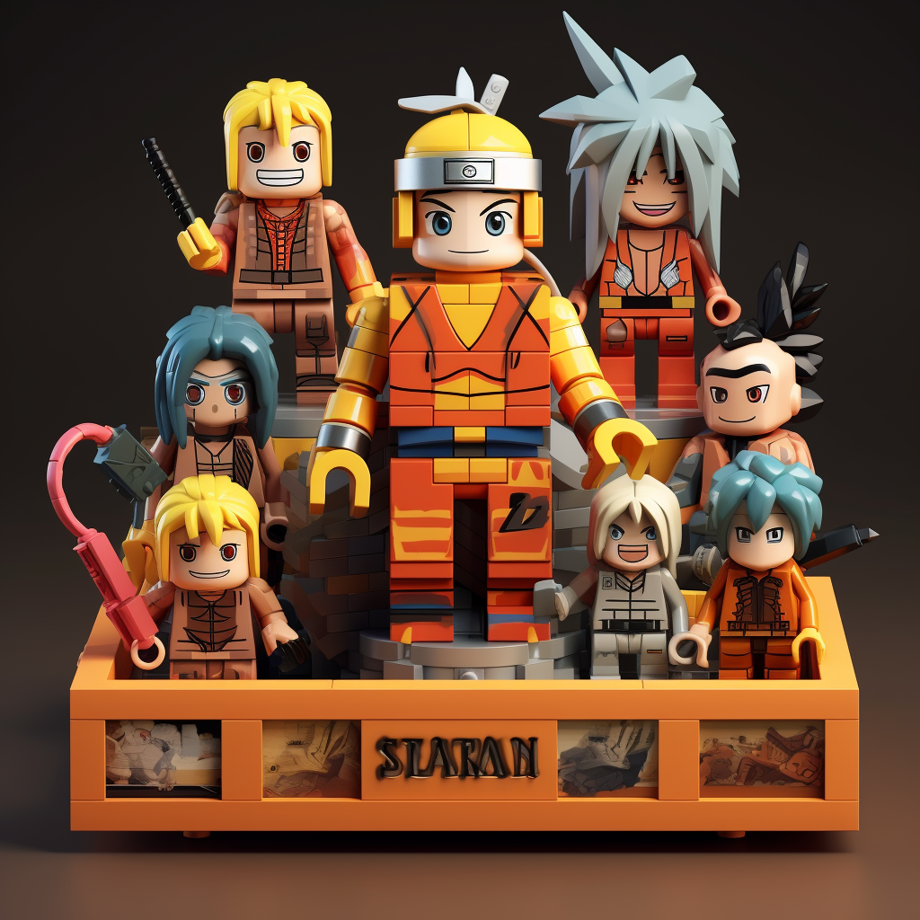 Kitbify Minifigura de personajes más famosos del anime, comic y series